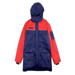 Bulk order red and hidden blue labor insurance work clothes personal design hooded cold-proof maintenance work clothes work clothes jacket supplier SKWK125 Bulk order red and hidden blue labor insurance work clothes personal design hooded cold-proof maintenance work clothes work clothes jacket supplier SKWK125